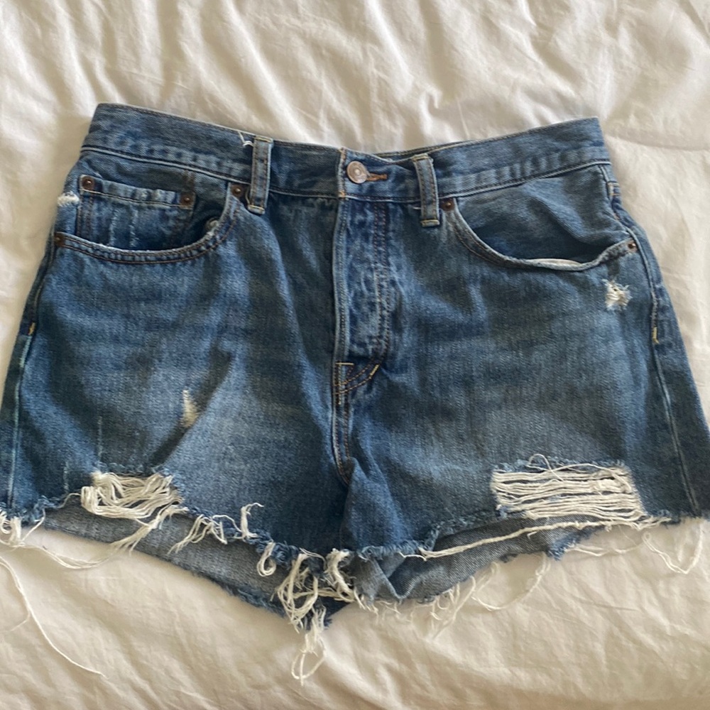 Free People Denim Shorts